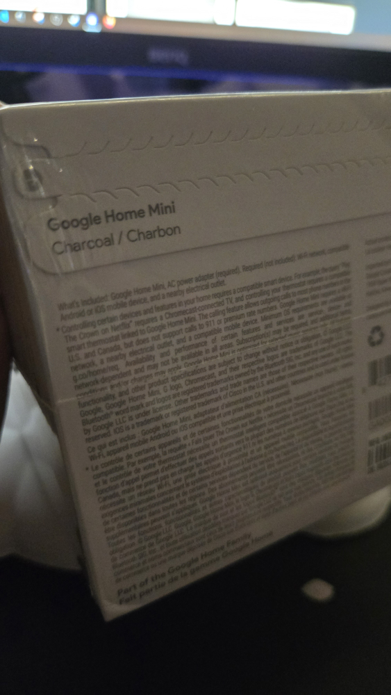 Google Home Mini (Charcoal) - photo 2