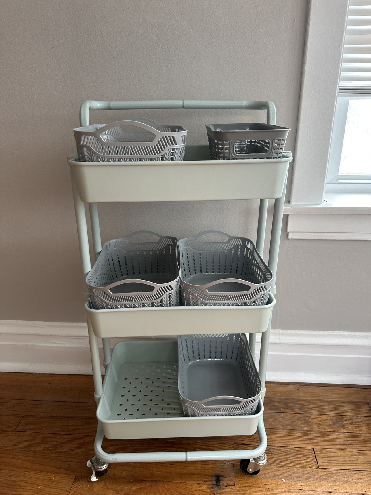 3 Tier Rolling Cart thumbnail