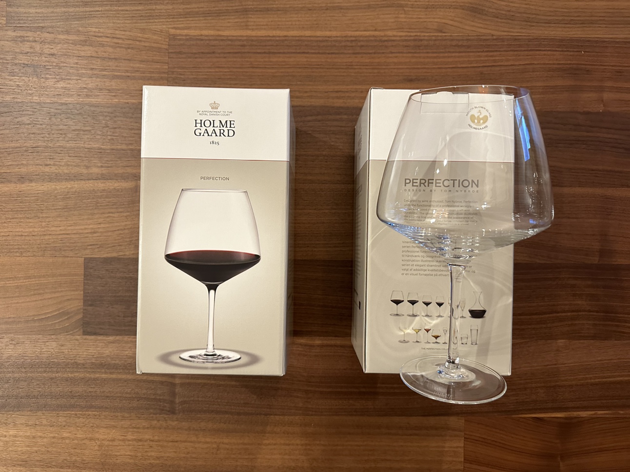 (New) Holmegaard Crystal Wine Glass