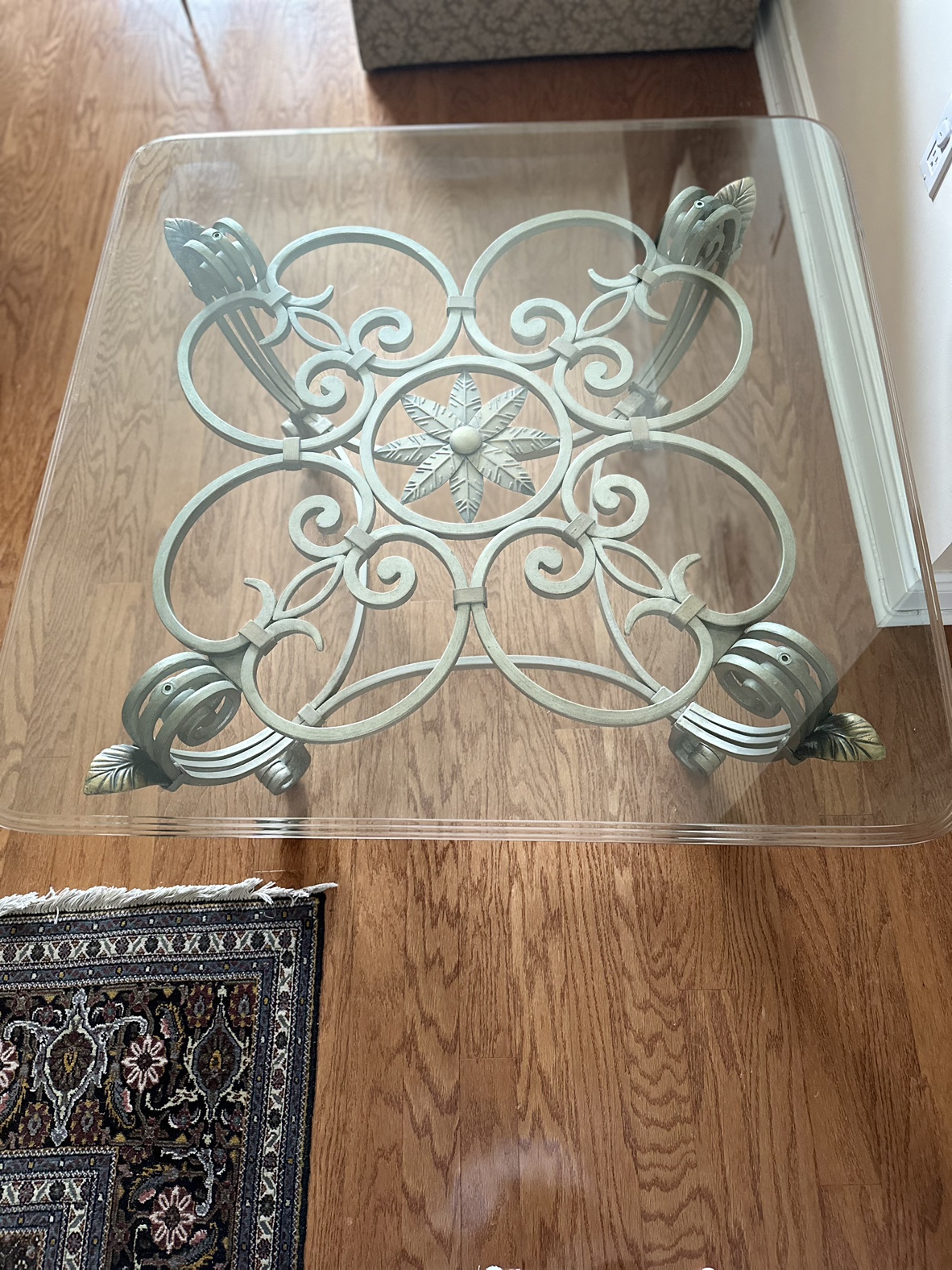 Glass Top Coffee Table