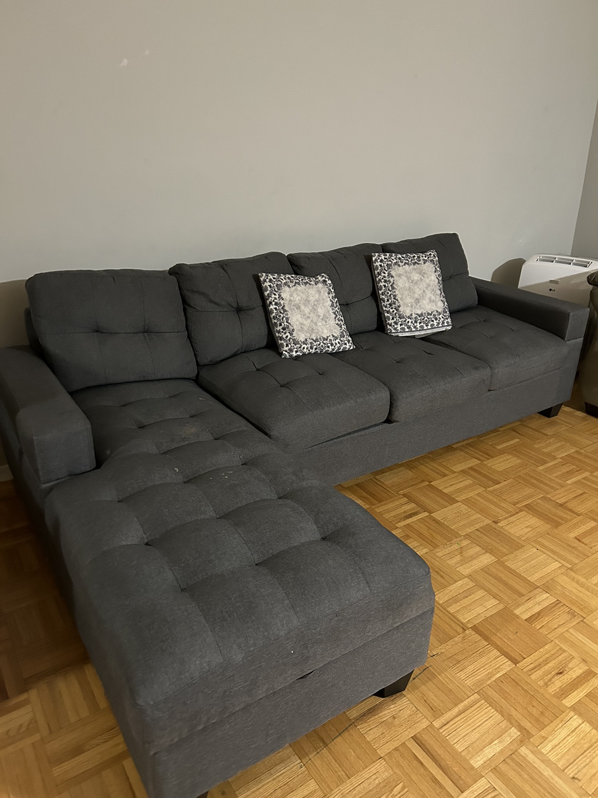 4 seater L shaped sofa - photo 3