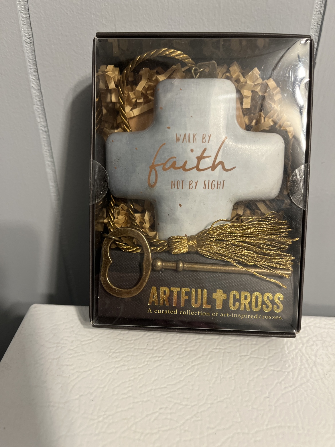 Artful Cross Wall Decor
