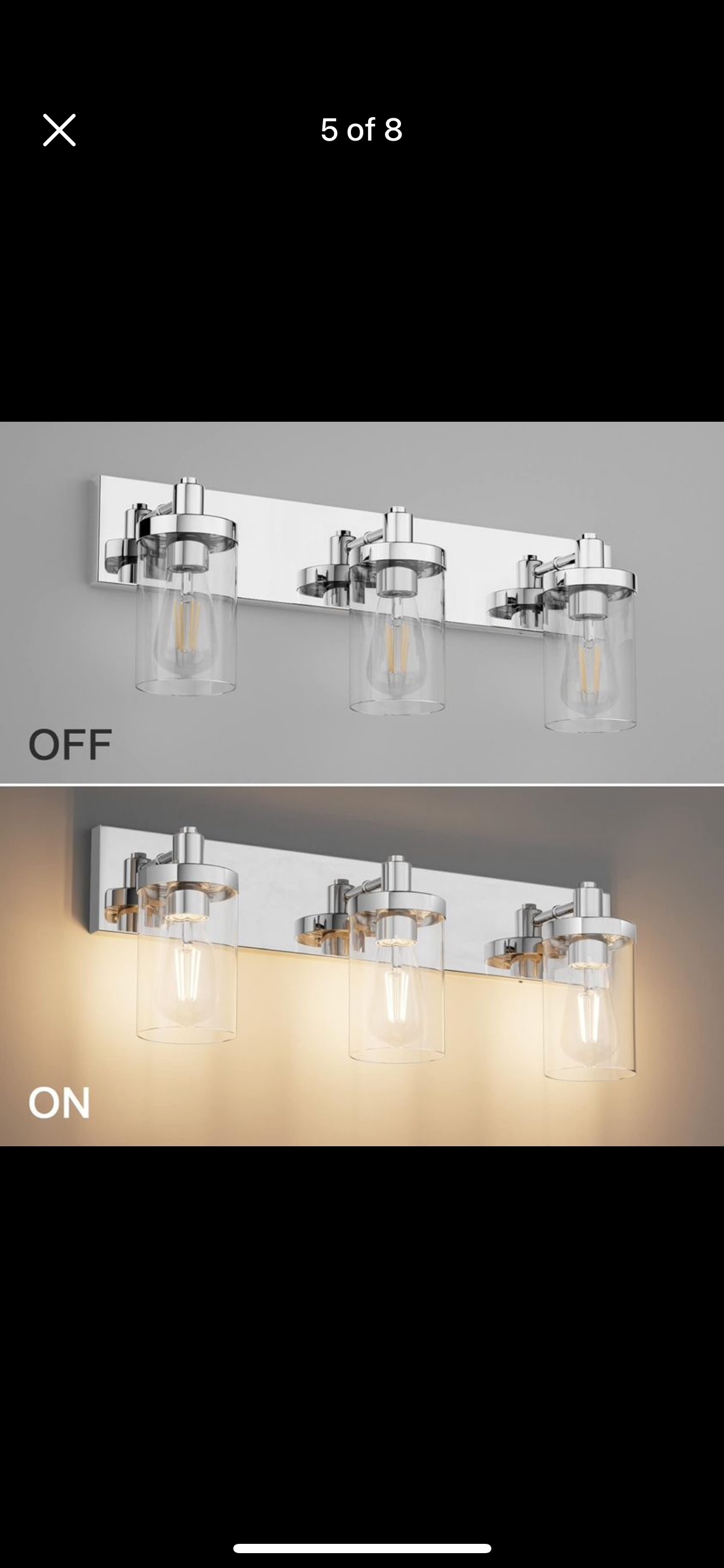 Bathroom Vanity Light Worth $145 - photo 2