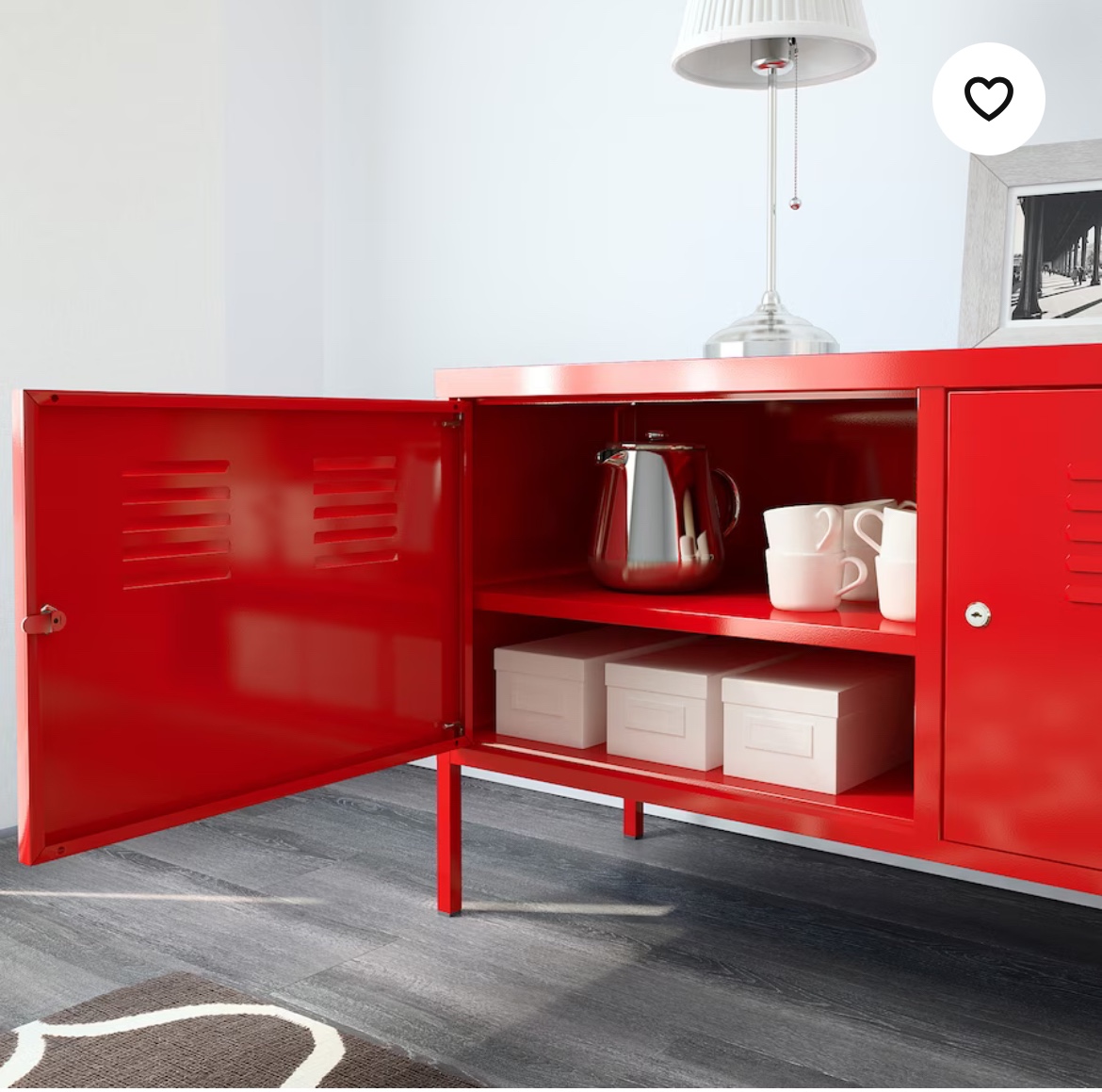 IKEA PS CABINET(red) - photo 3