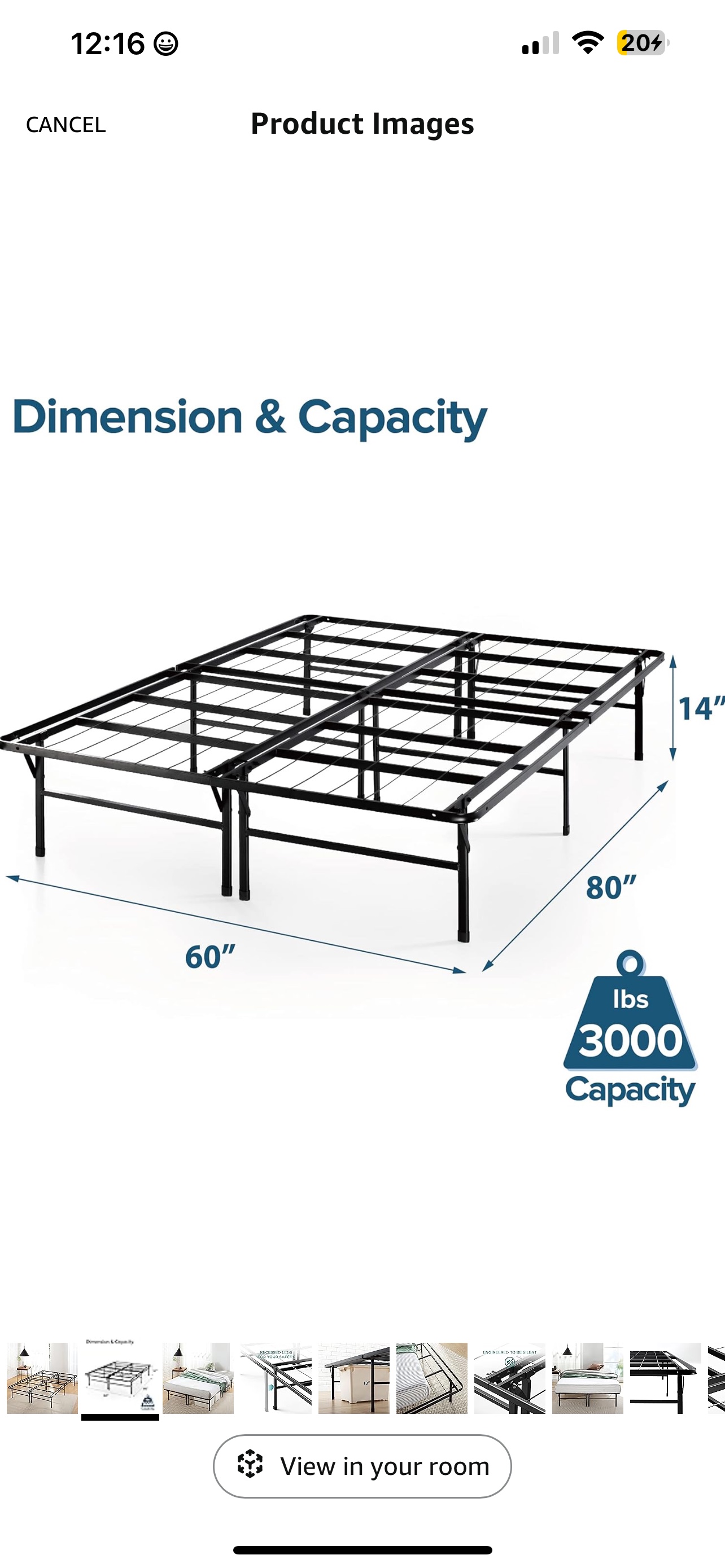 Metal Bed Frame - photo 3