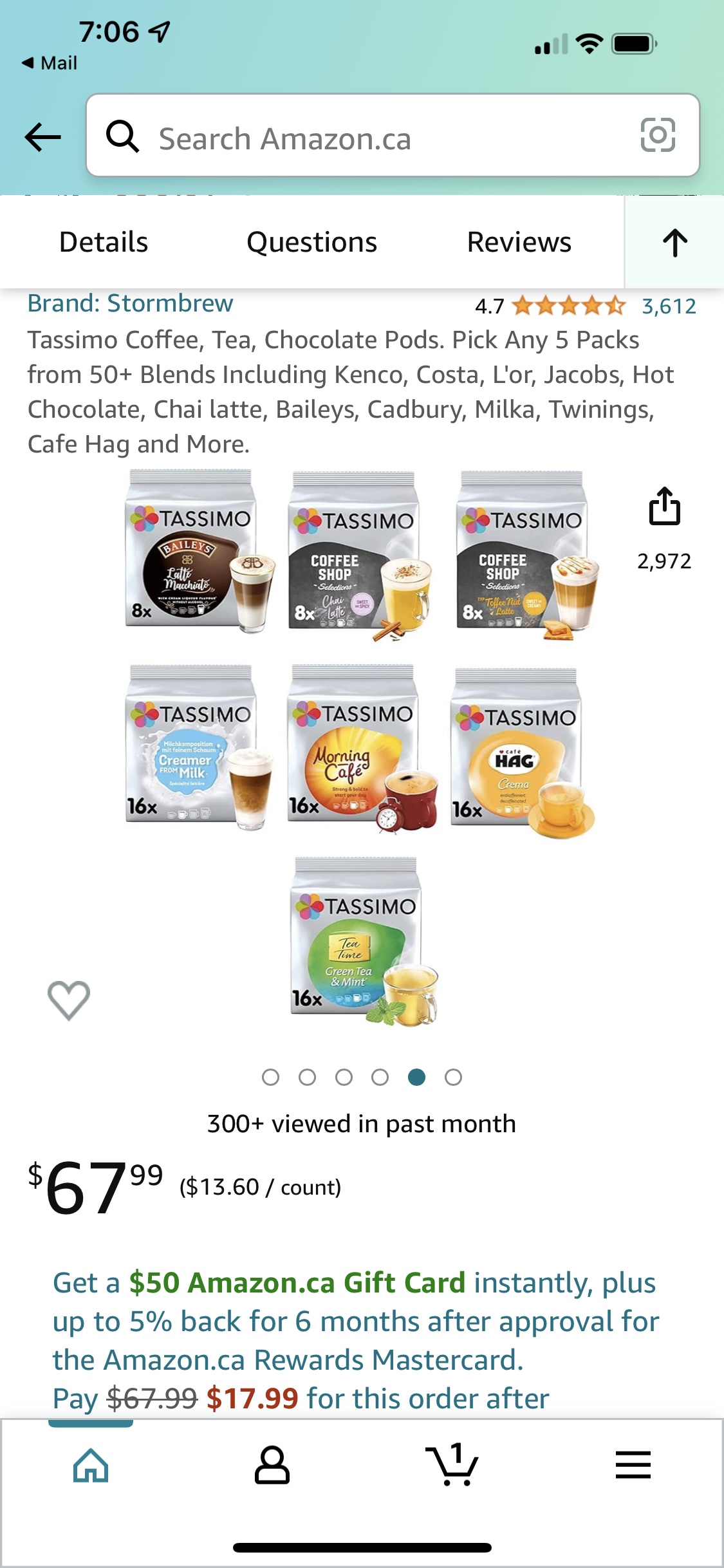 Tassimo Coffee Pods thumbnail