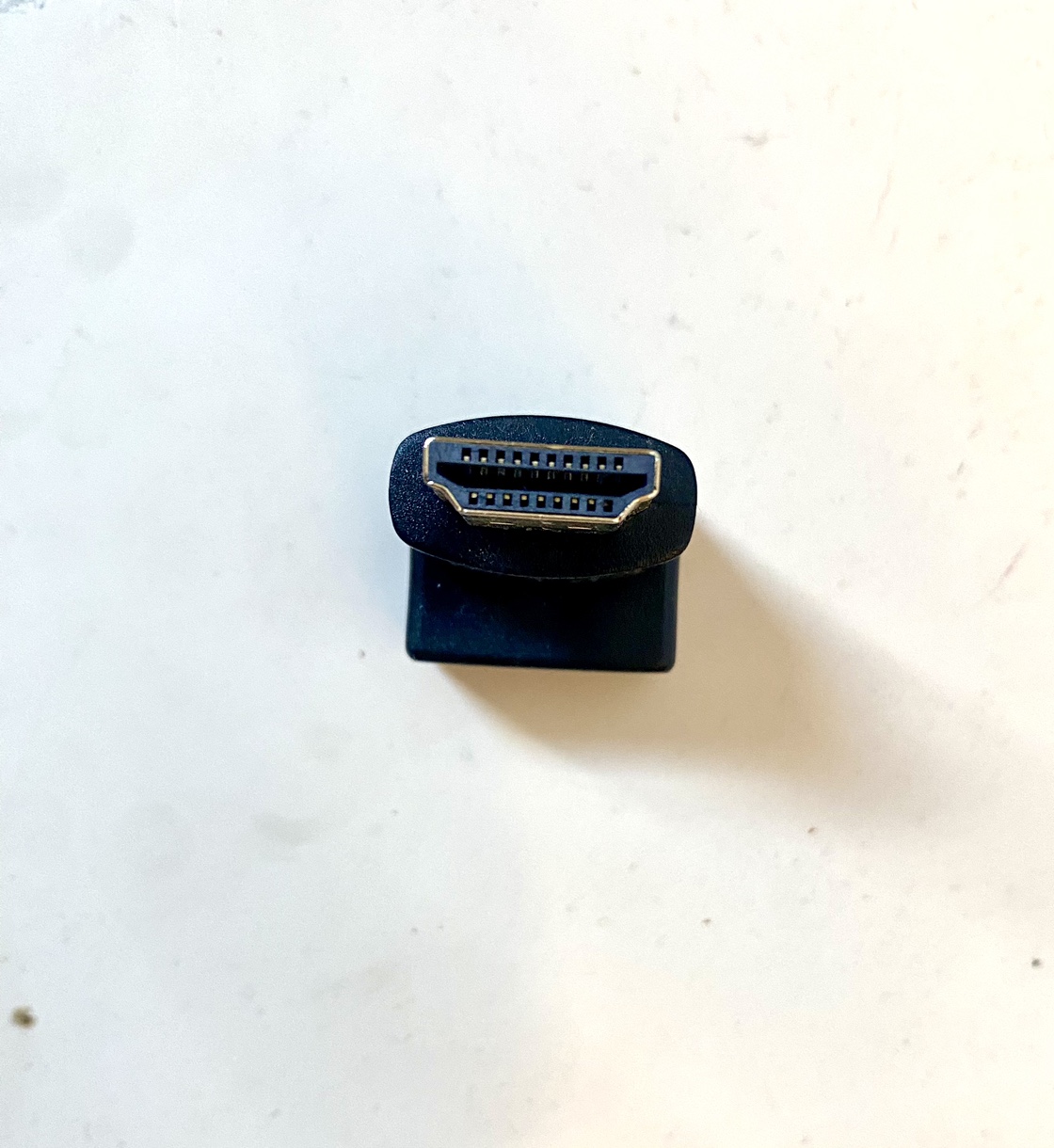 HDMI Male to Female Right Angle Adapter