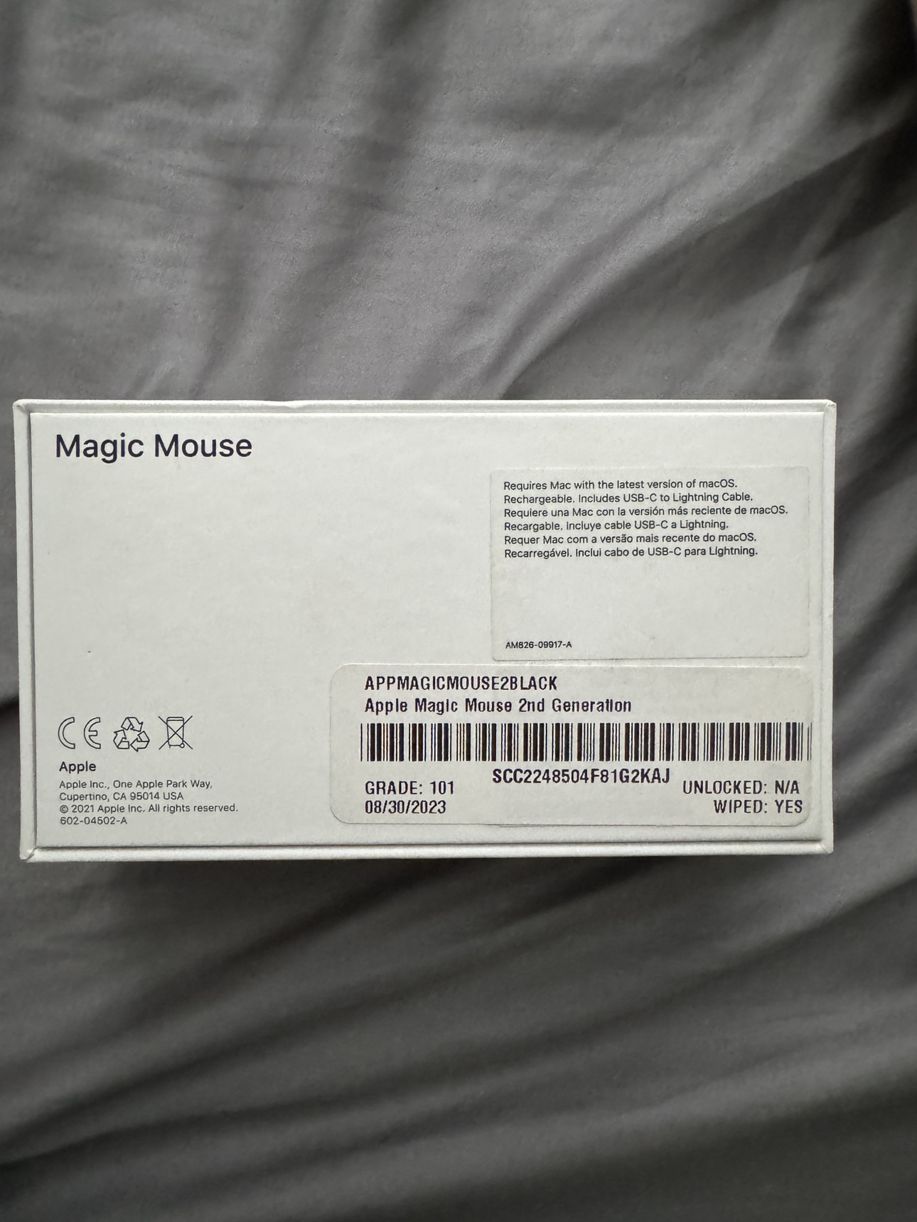 Apple Magic Mouse 2nd Generation - photo 2