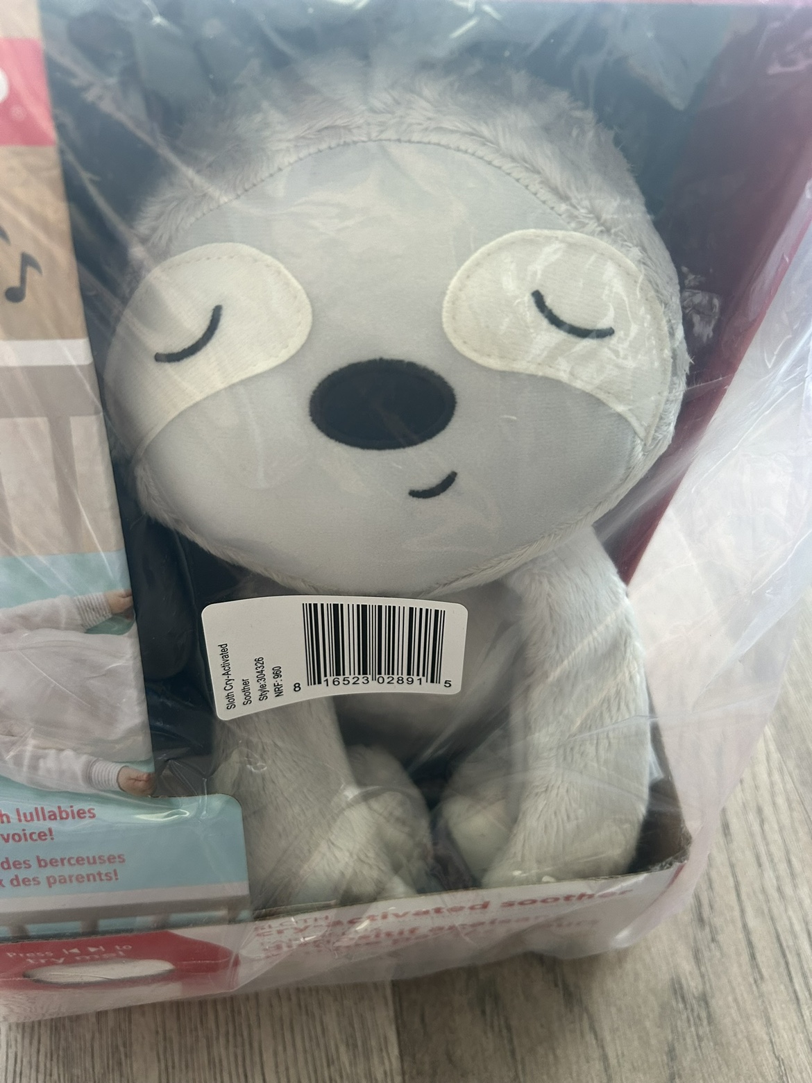 Brand New Skip Hop Cry-Activated Soother - Sloth - photo 3