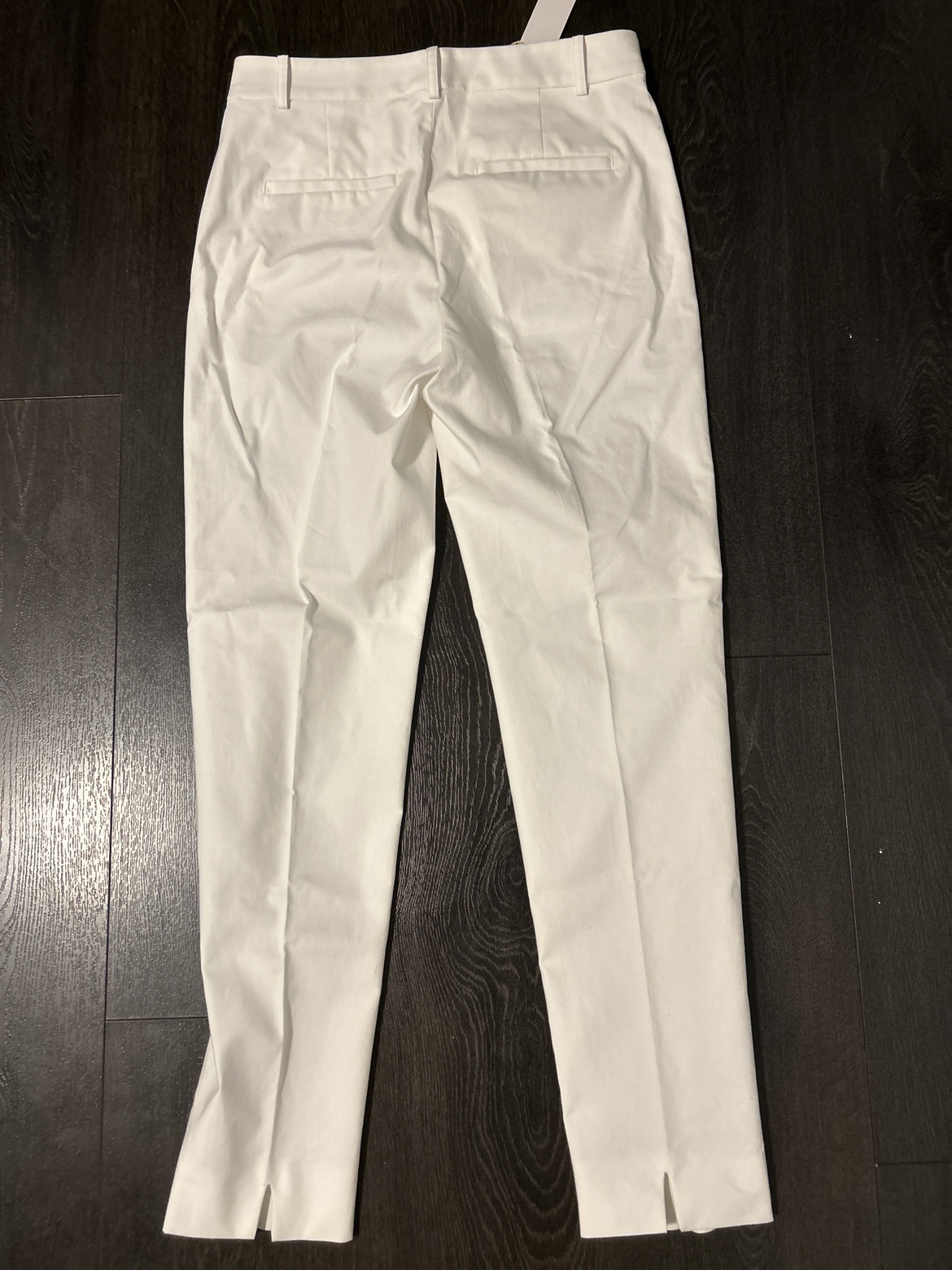 Brooks brother women oxford white pants image indicator(2)
