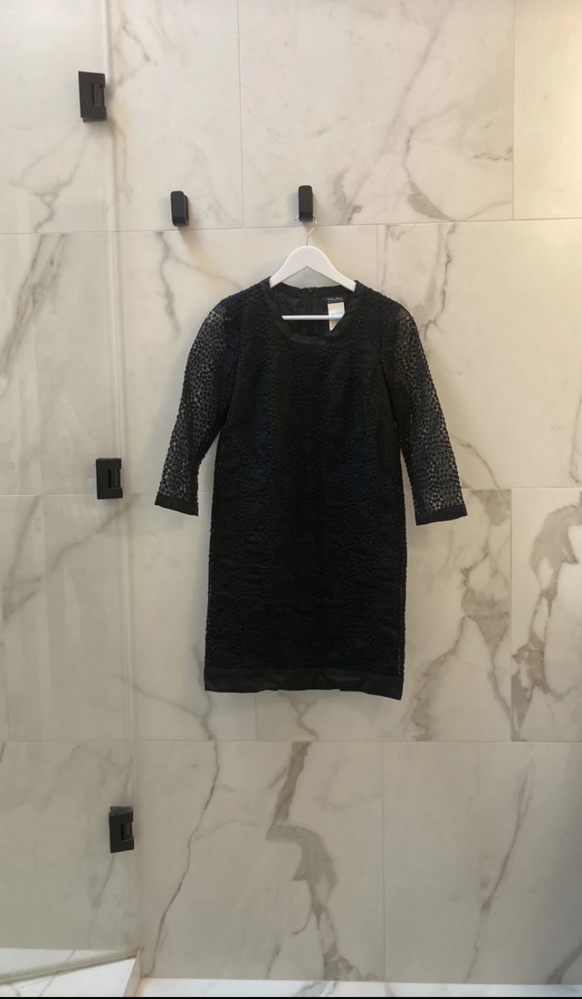 Vintage Max Mara Black Dress image indicator(8)