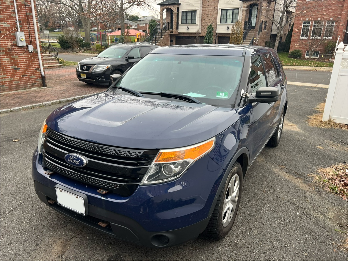 2014 Ford Explorer police interceptor