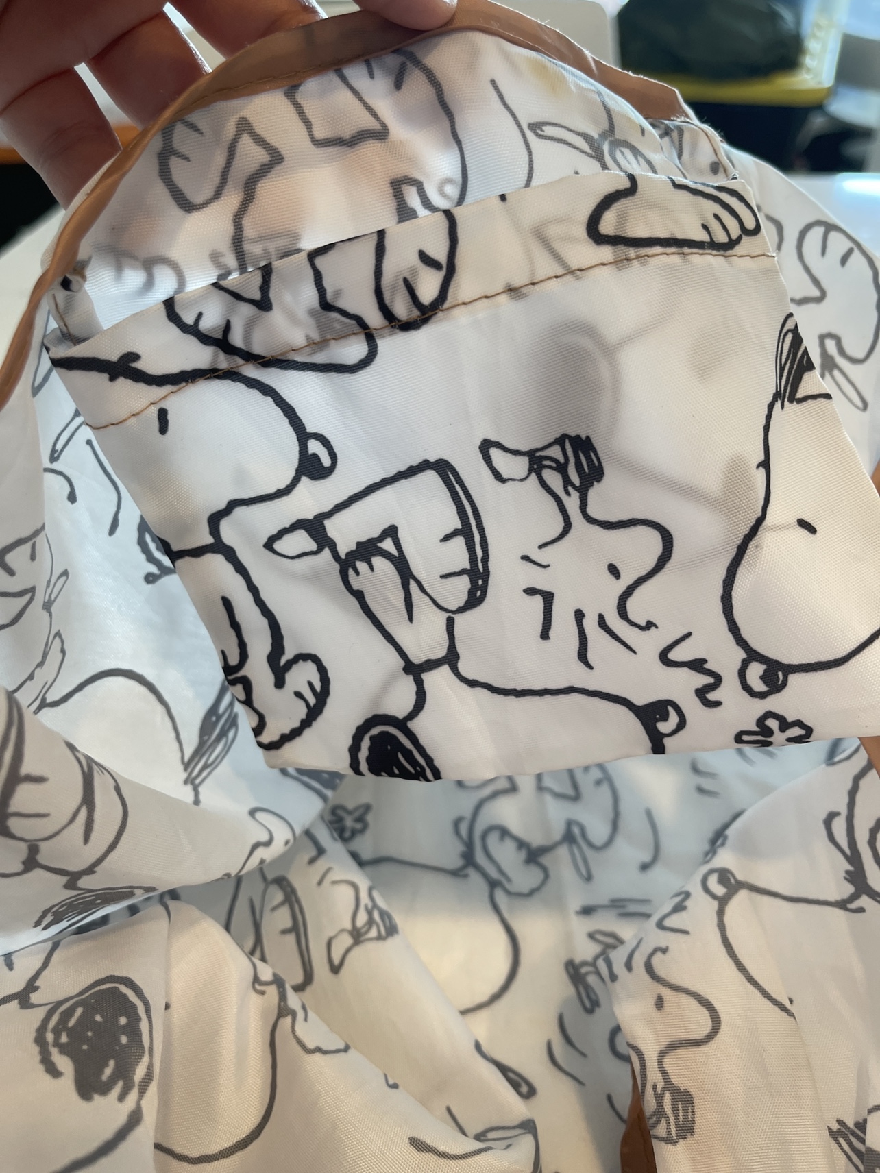 Snoopy Reusable Foldable Grocery Bag - photo 3