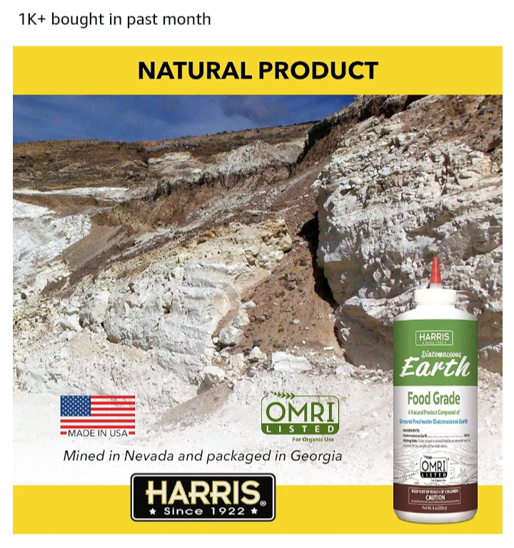 Harris Diatomaceous Earth Food Grade image indicator(3)