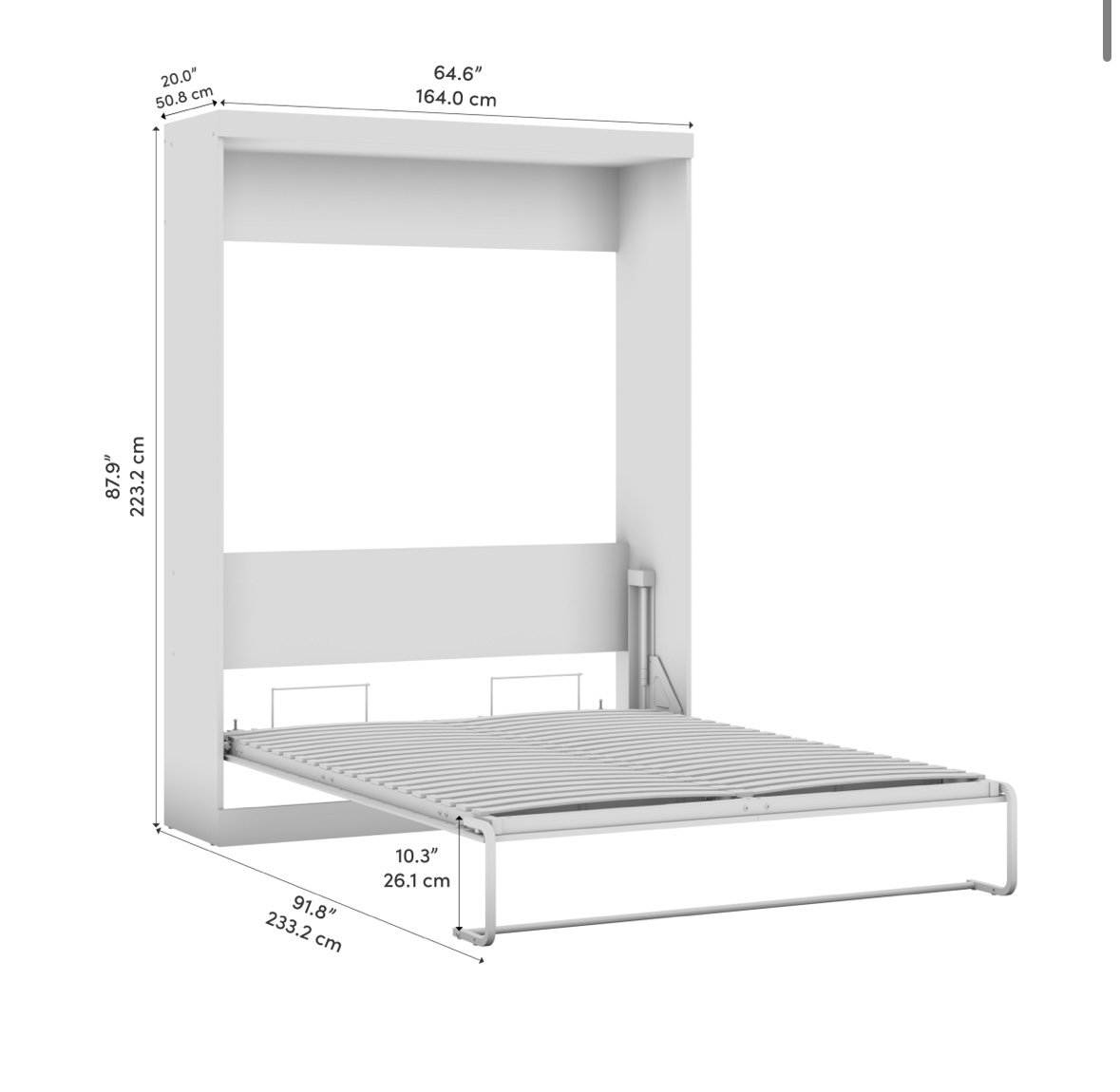Murphy bed with wardrobe - photo 2