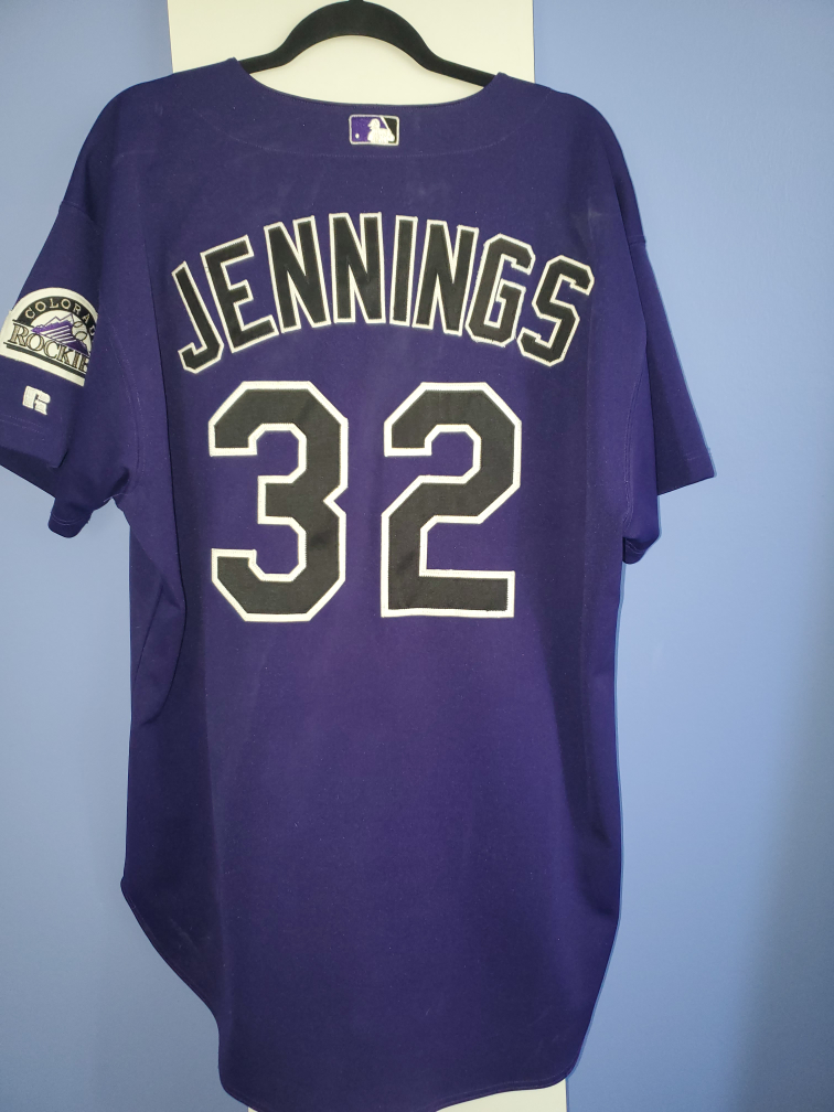 Game Worn Colorado Rockies #32 Jennings Jersey - photo 2