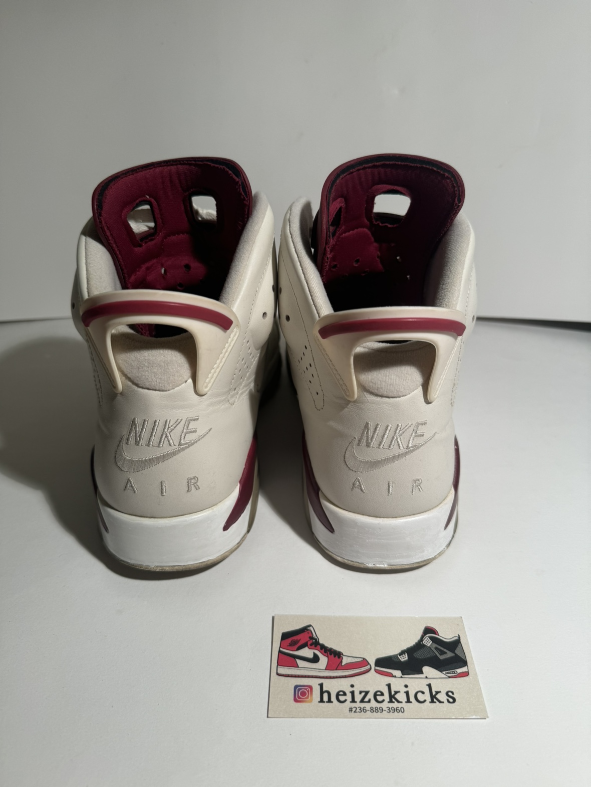 Air Jordan 6 Retro "Maroon" size 11 image indicator(3)