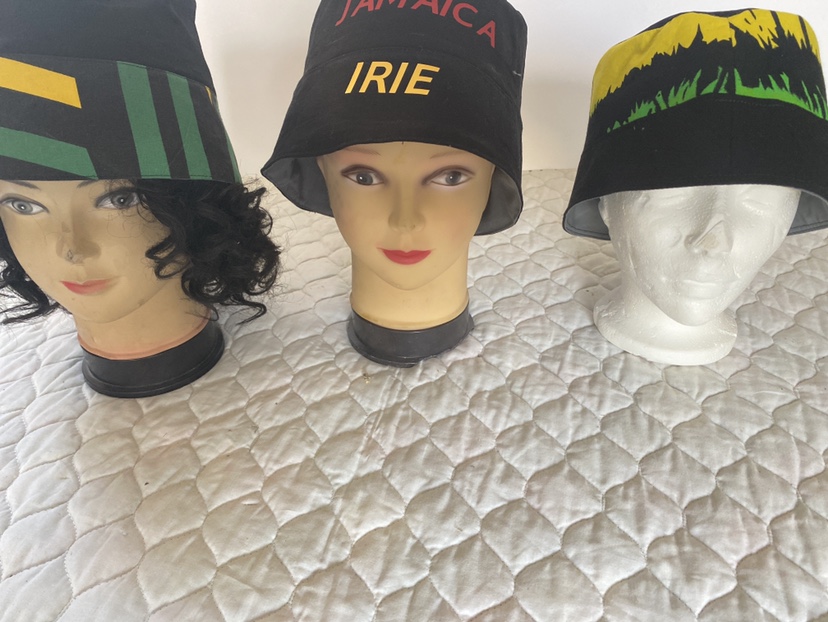 3 Jamaican Bucket Hats