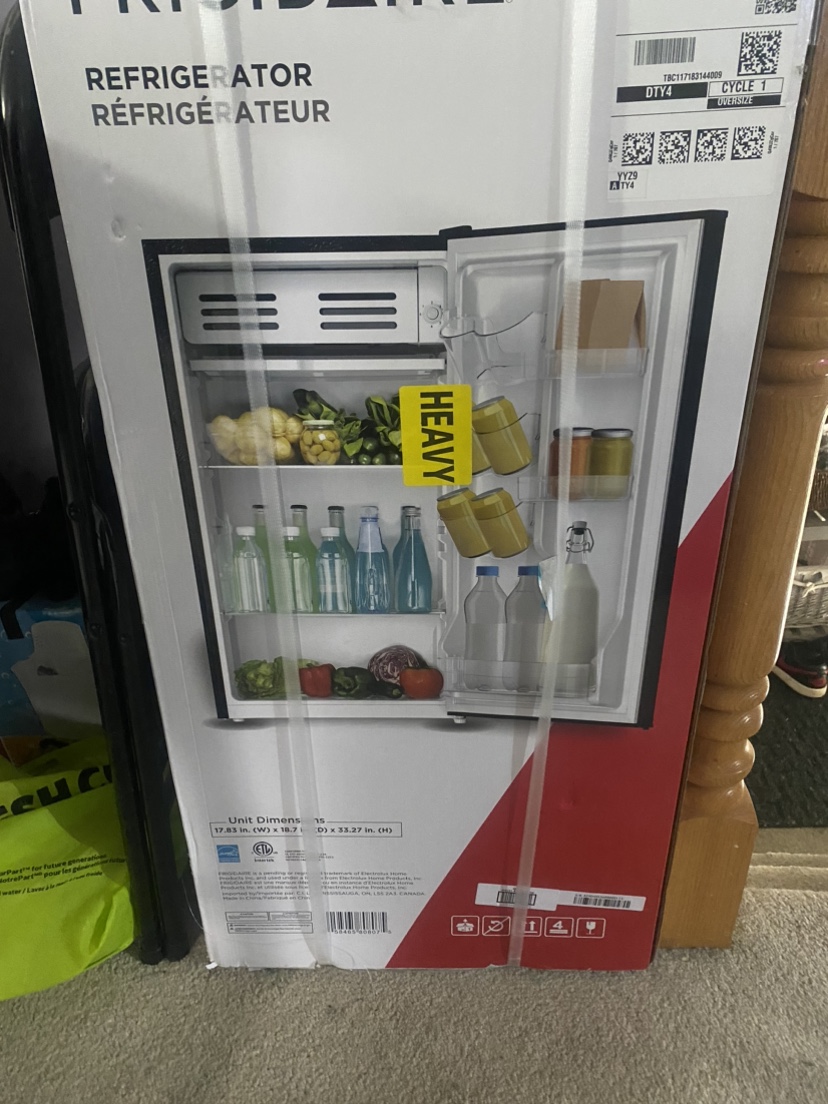 New Frigidaire Dorm Fridge with eraser board - photo 5