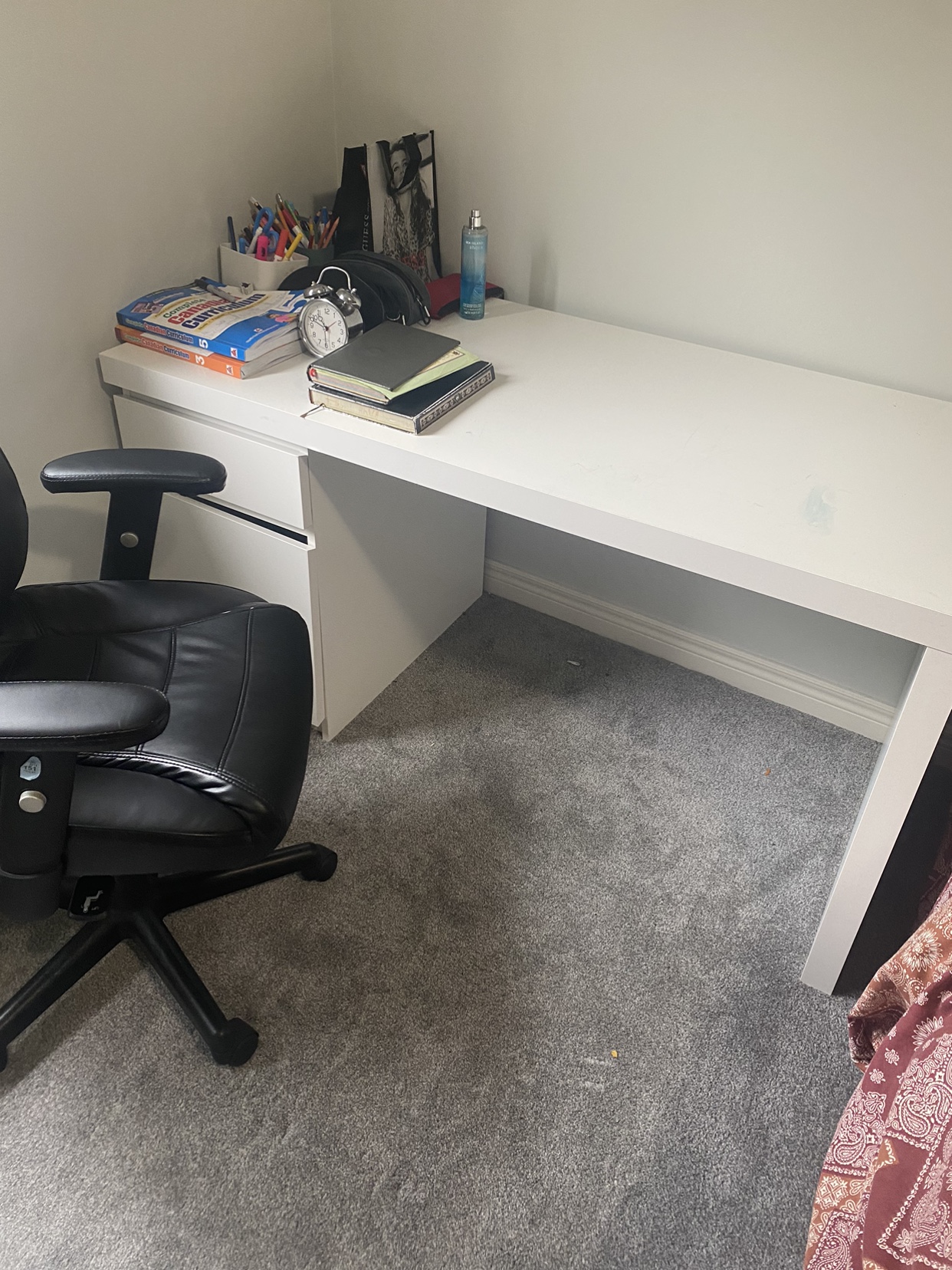 study table with chair