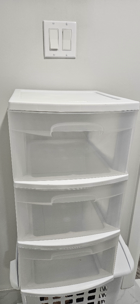 3 plastic drawers organizer thumbnail