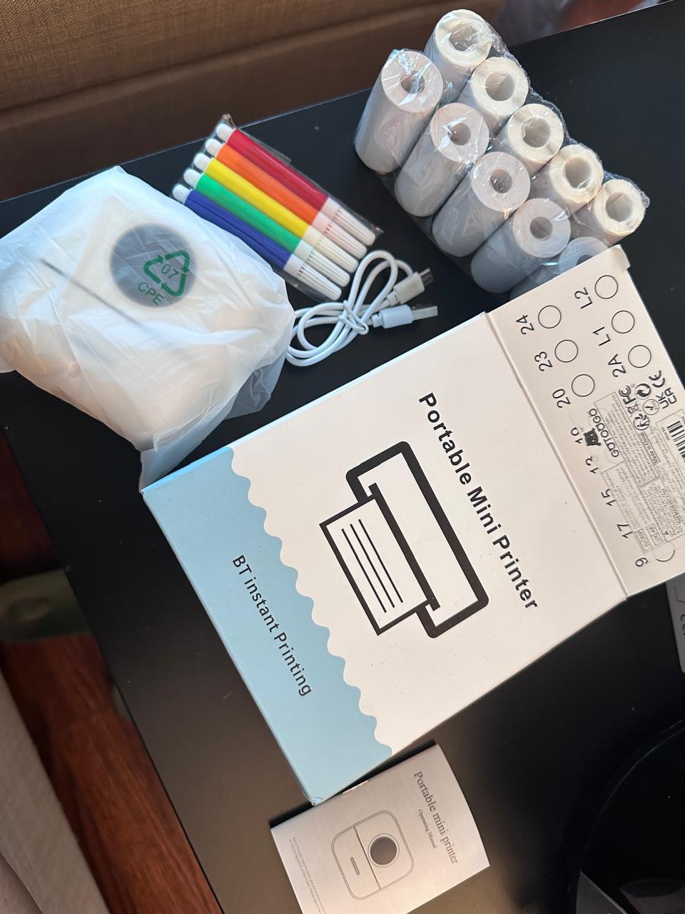 Portable Mini printer for sale image indicator(2)