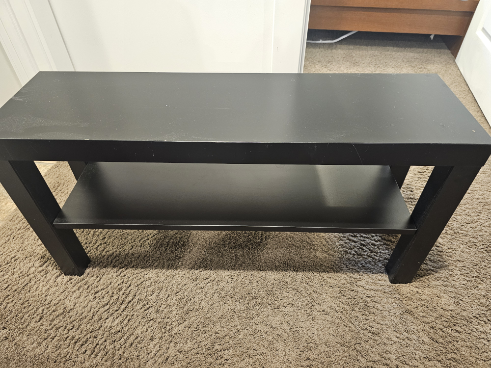 Black TV Stand - photo 2