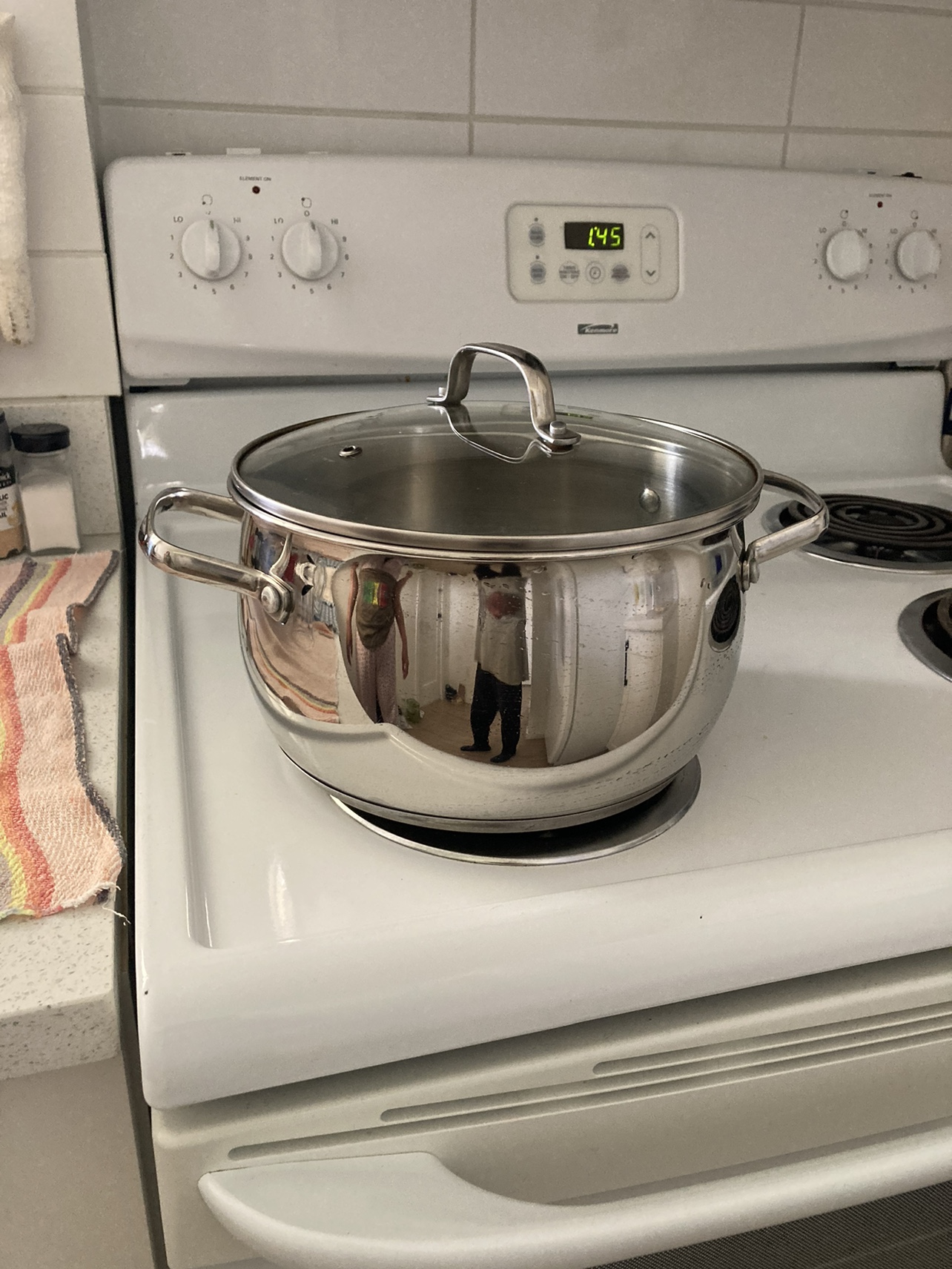 Stainless Steel Pot with Lid