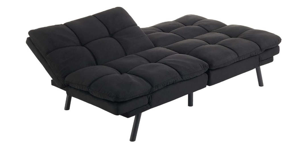 Memory Foam Futon, Memory foam futon with foldable armrest - photo 2