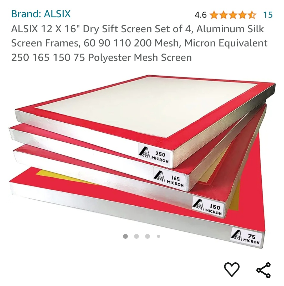 Aluminum Silk Screen / Polyester Mesh Screen thumbnail