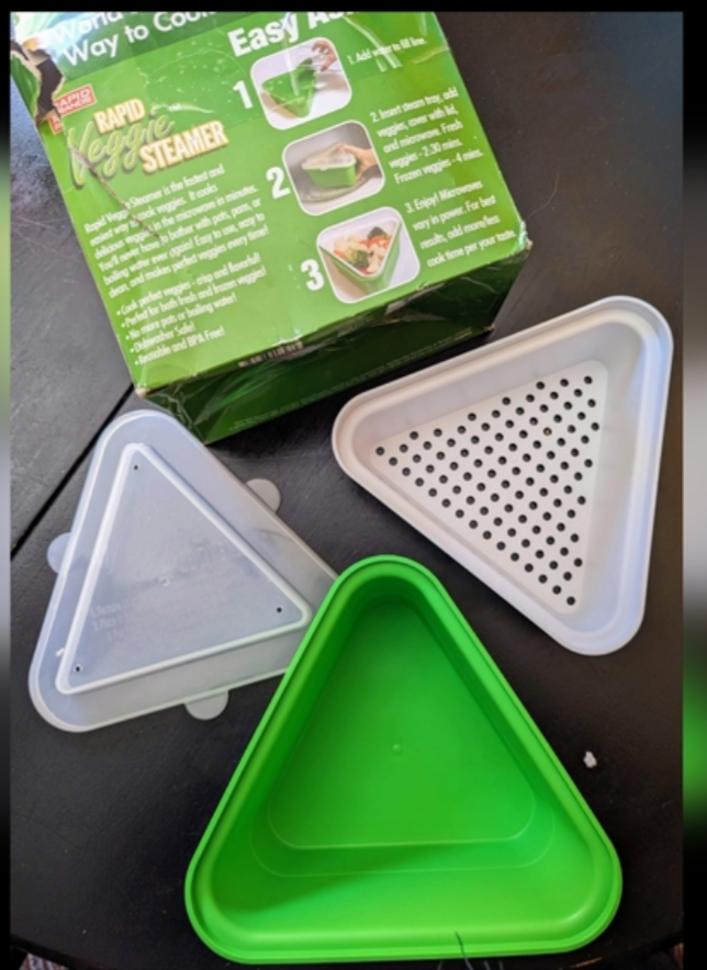 Rapid Veggie Steamer set - BNIB image indicator(3)