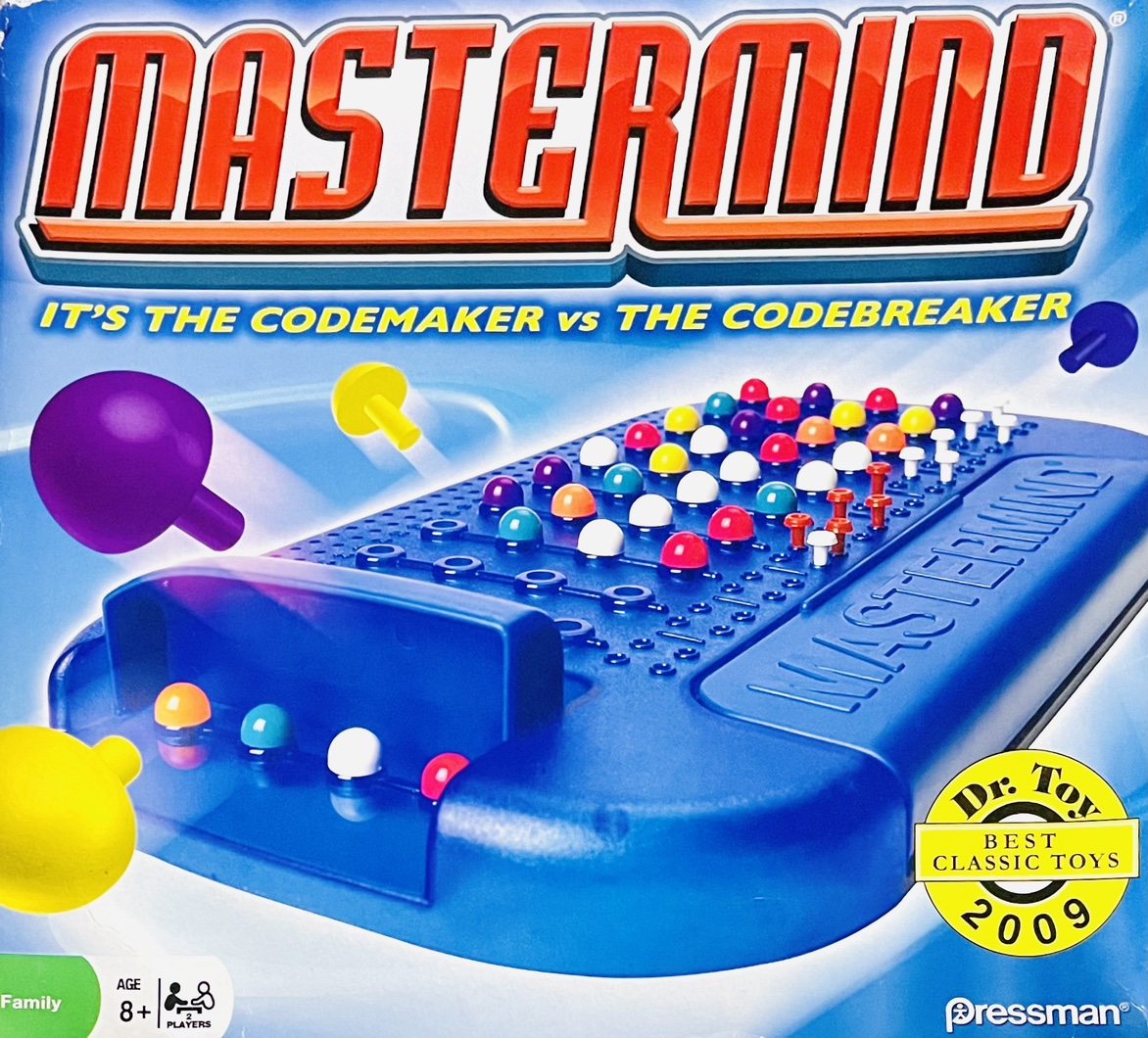 CLASSIC MASTERMIND GAME (CODEMAKER VS CODEBREAKER) thumbnail