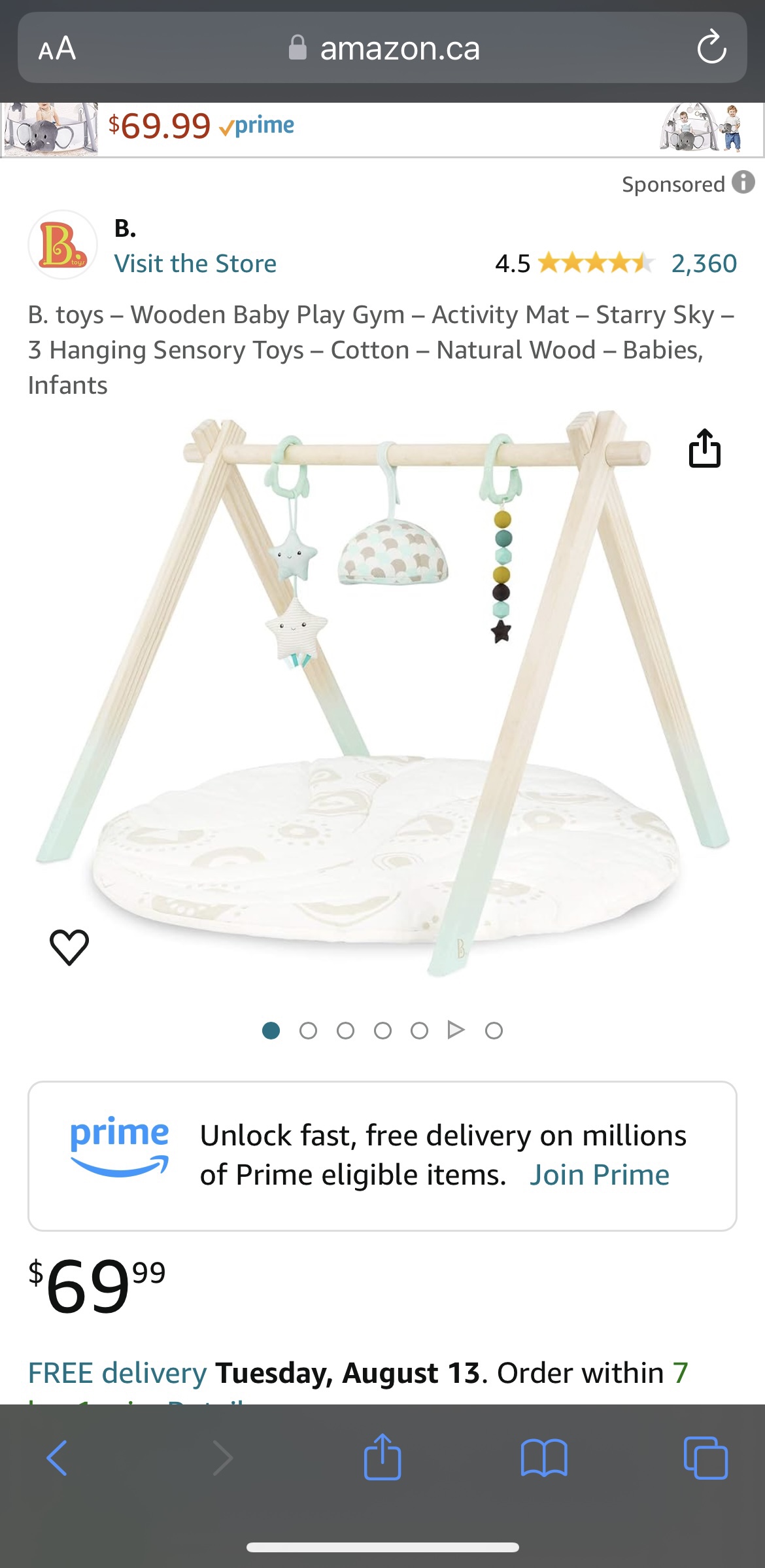Baby Wooden Play Gym - photo 5
