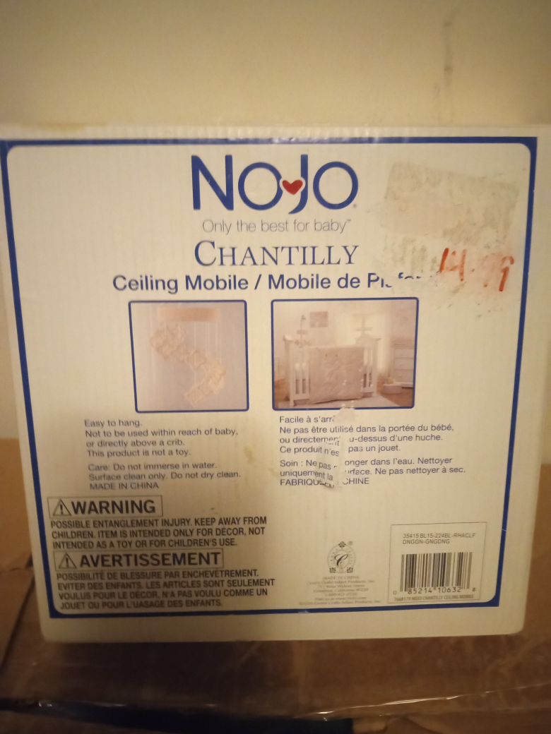 Nojo Chantilly Ceiling Mobile