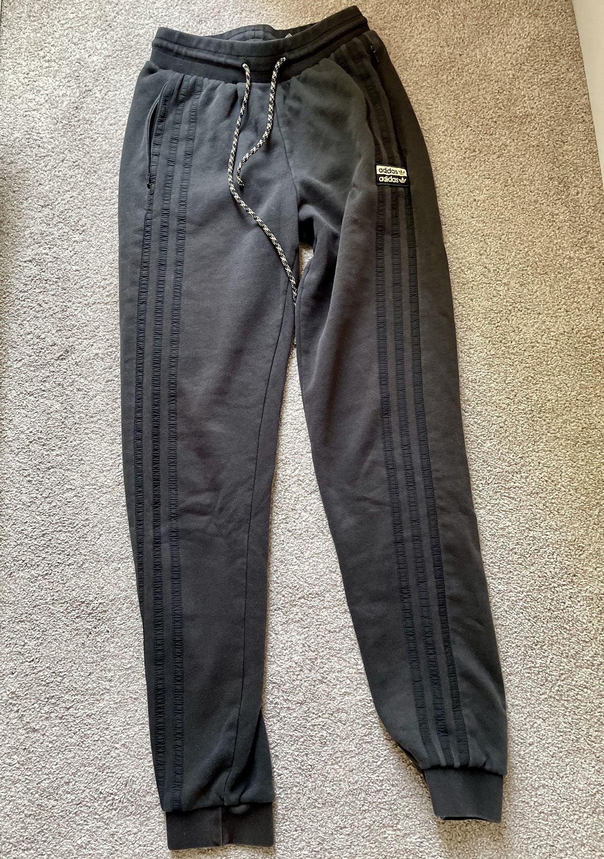 Adidas Black Jogger Pants