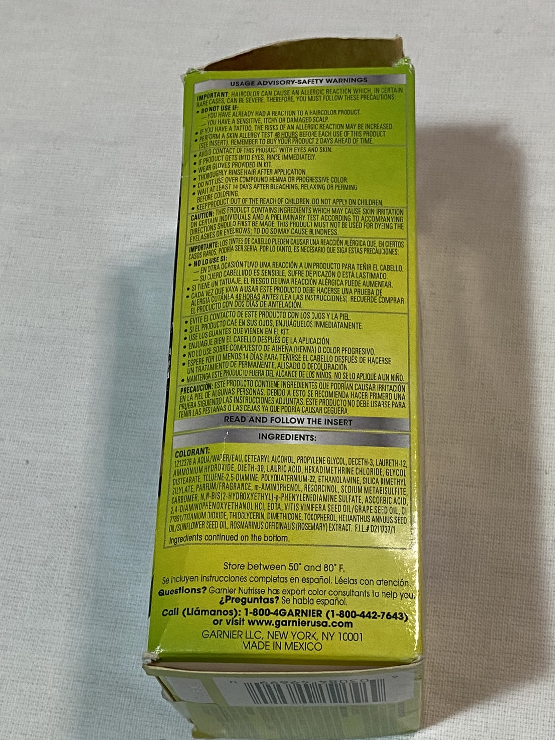 Garnier Nutrisse Hair Color - Black color image indicator(2)