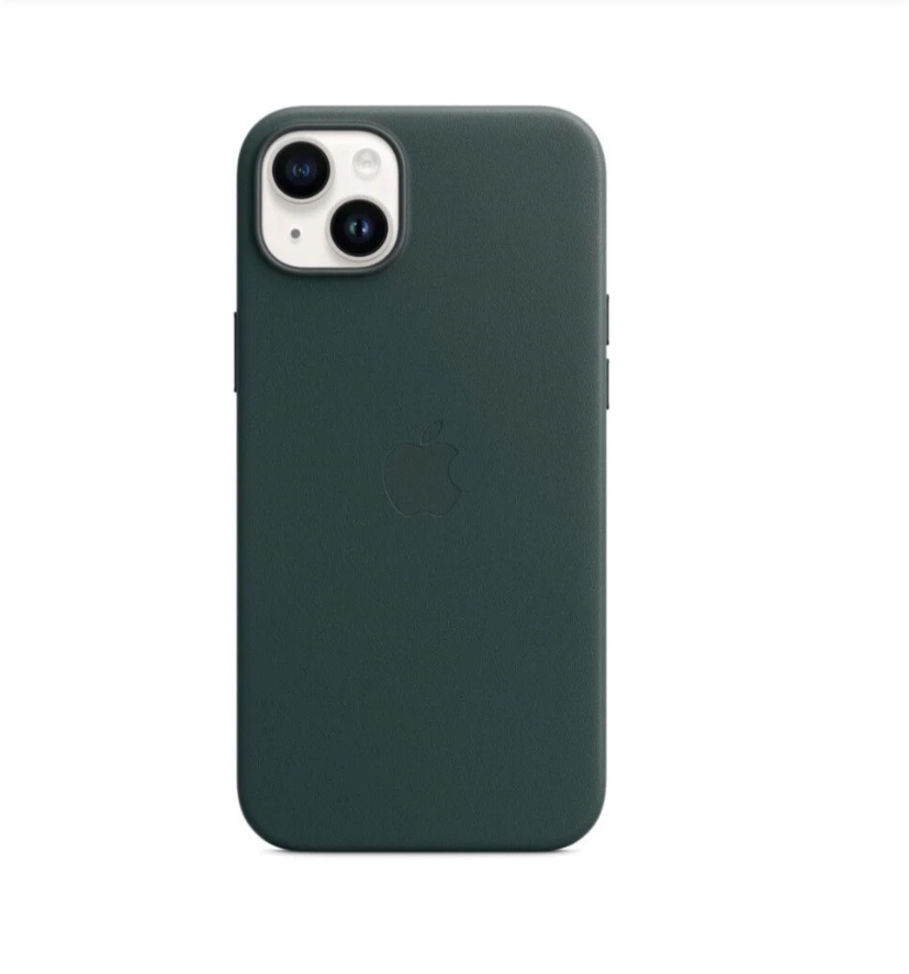 NIB iPhone 14 Plus Leather Case with MagSafe image indicator(2)