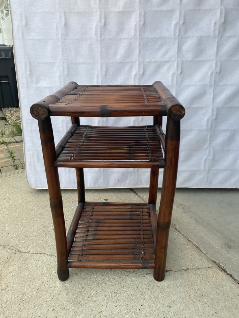 Bamboo Side Table - photo 2
