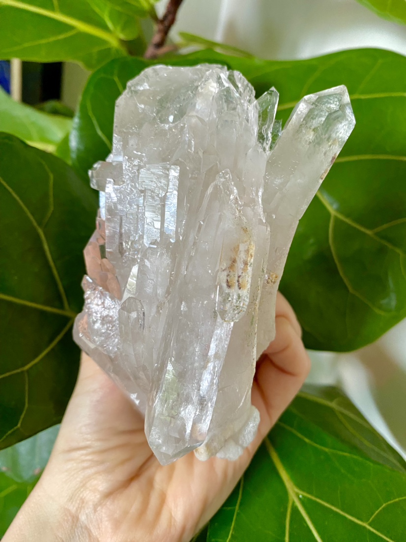 Unique Curved Quartz Crystal Cluster image indicator(7)