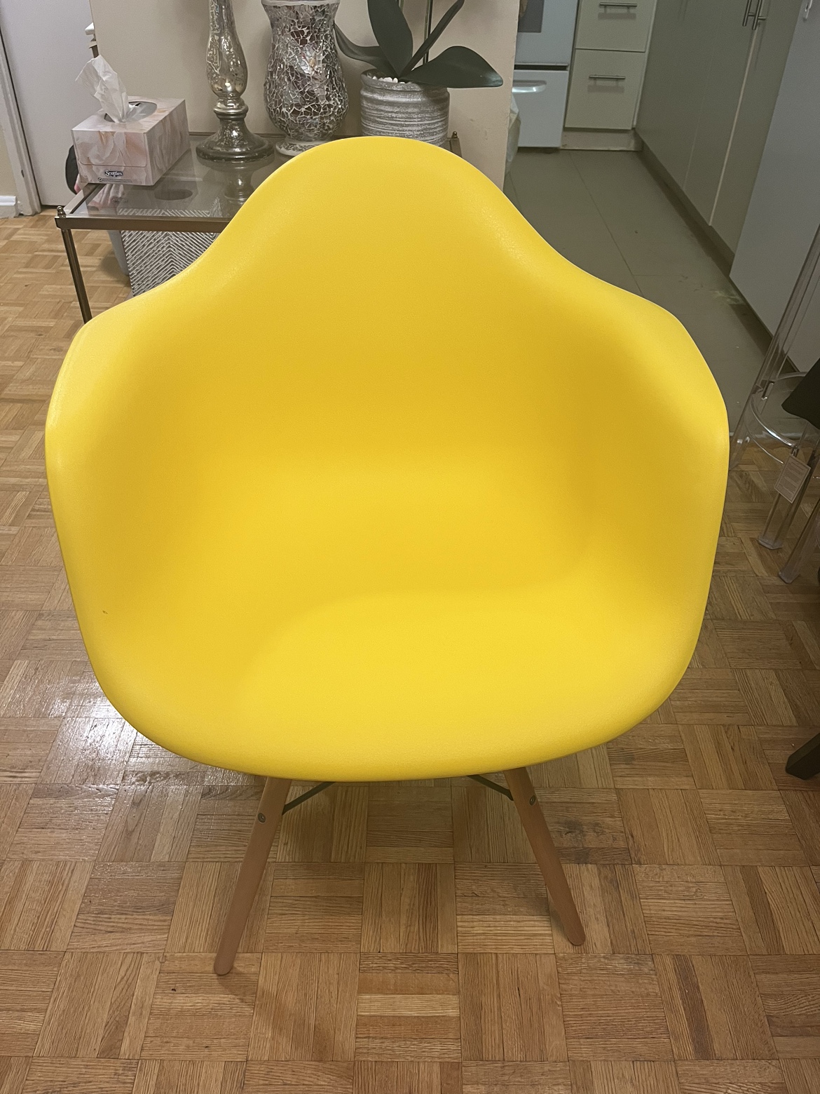 2 New Yellow Chairs