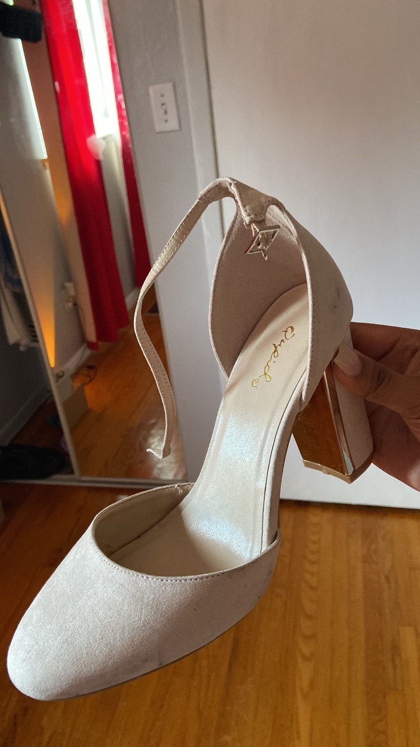 Beige Ankle Strap Heels image indicator(3)