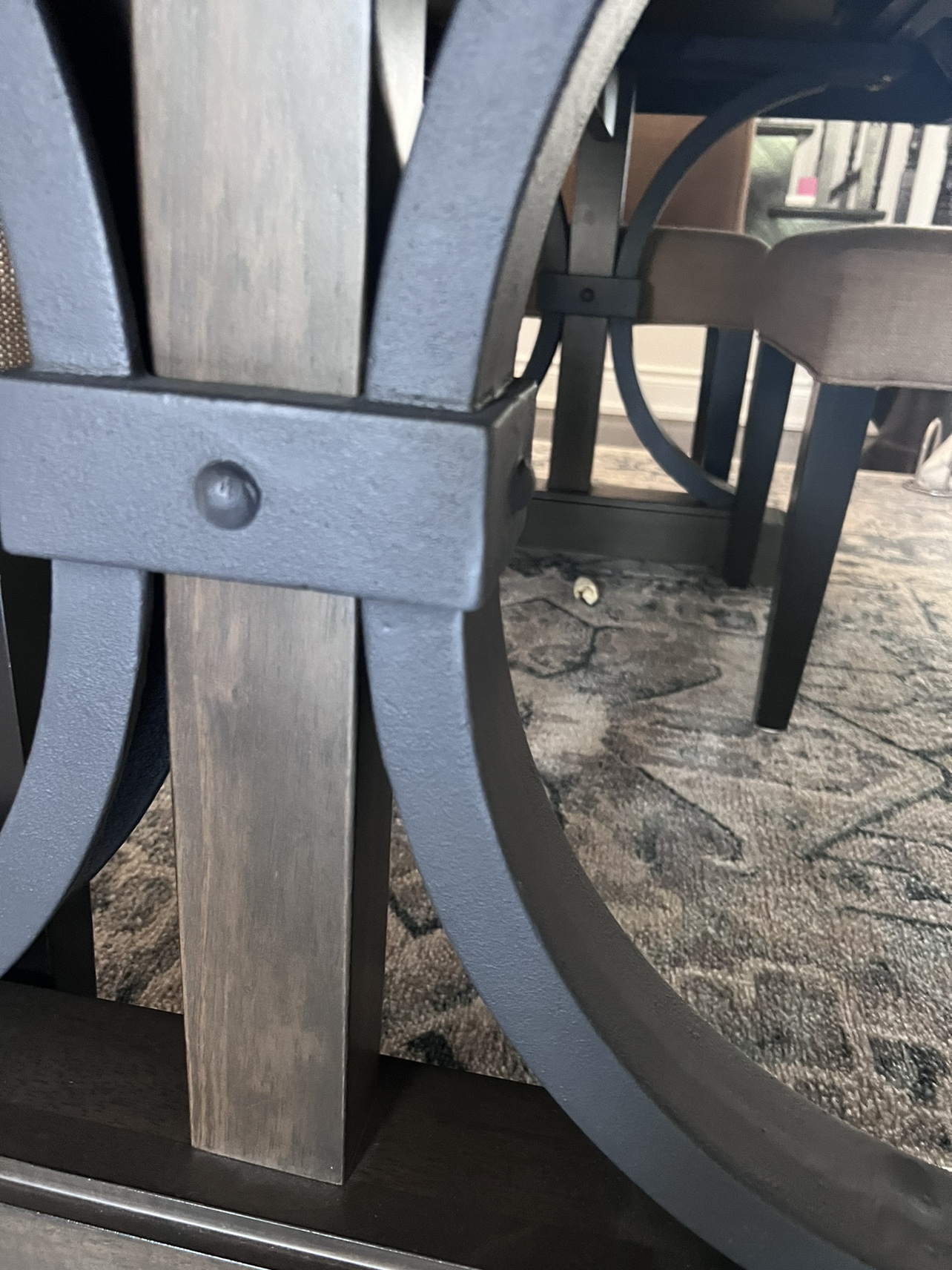 Modern Farmhouse extendable table seats 10! image indicator(6)