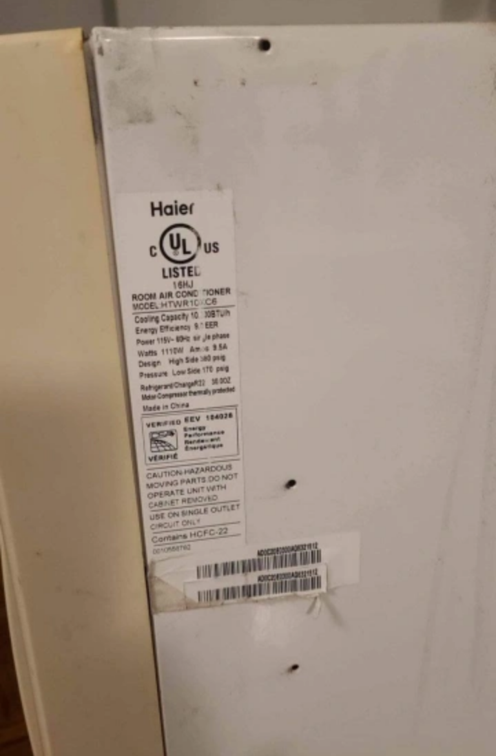 10,000 BTU Air conditioning NOT Working (wall unit) image indicator(2)
