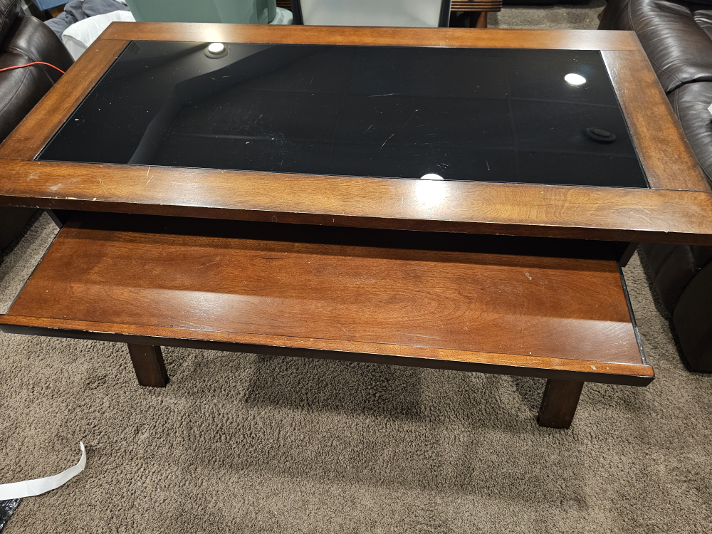 Glass Top Desk - photo 3