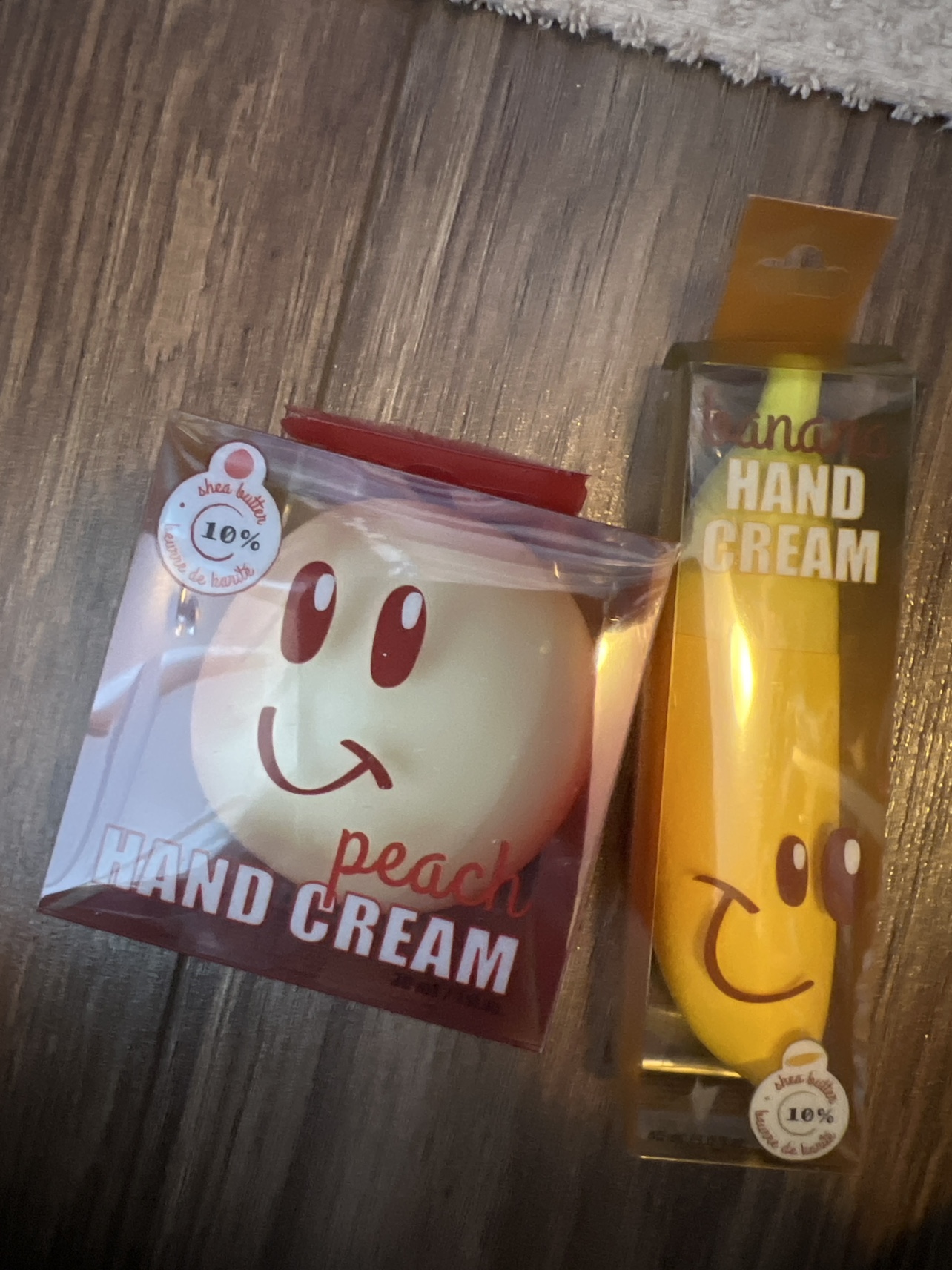 Hand Cream Set (Peach & Banana)