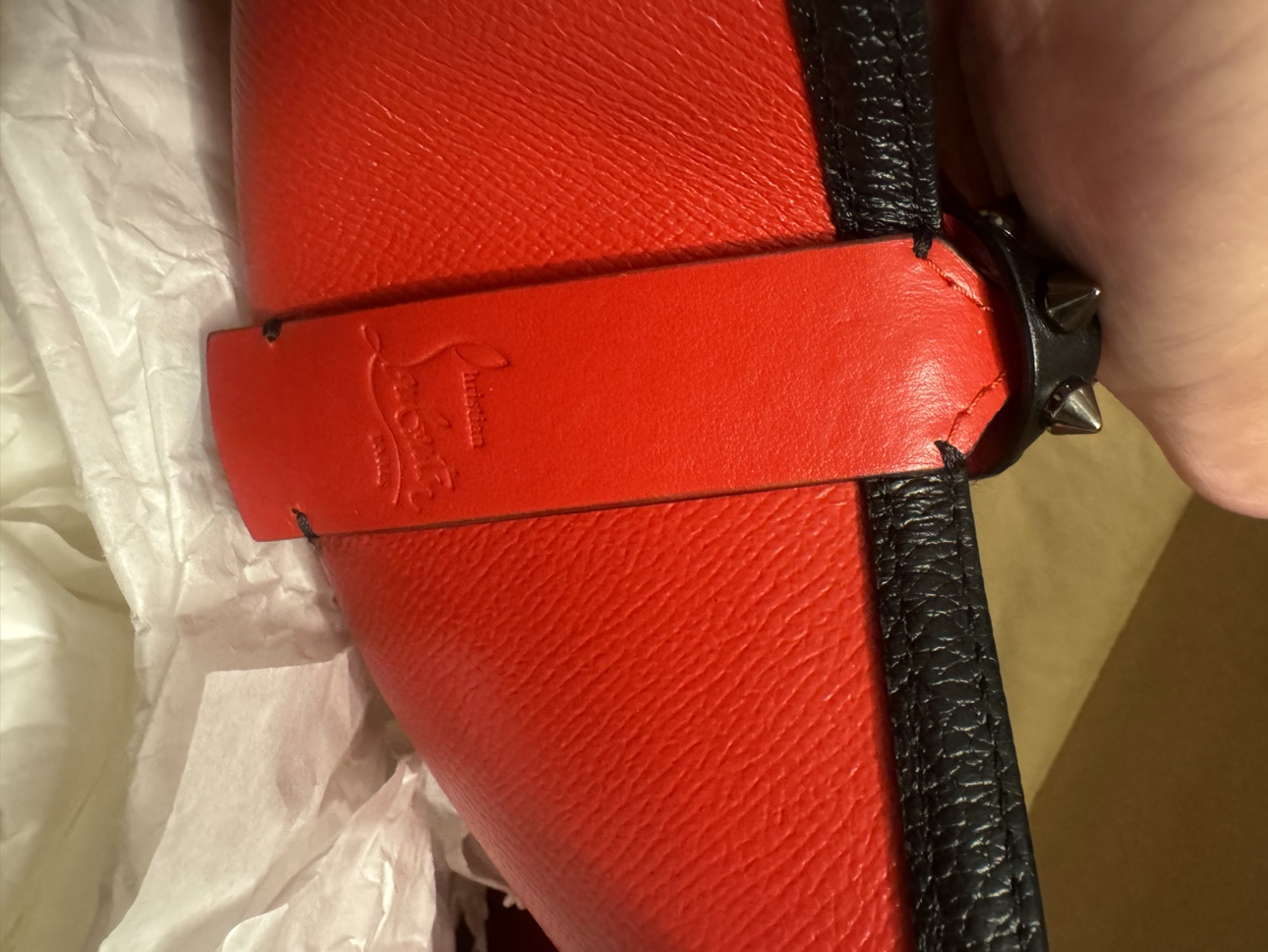 Christian Louboutin Black Cabata Tote image indicator(4)