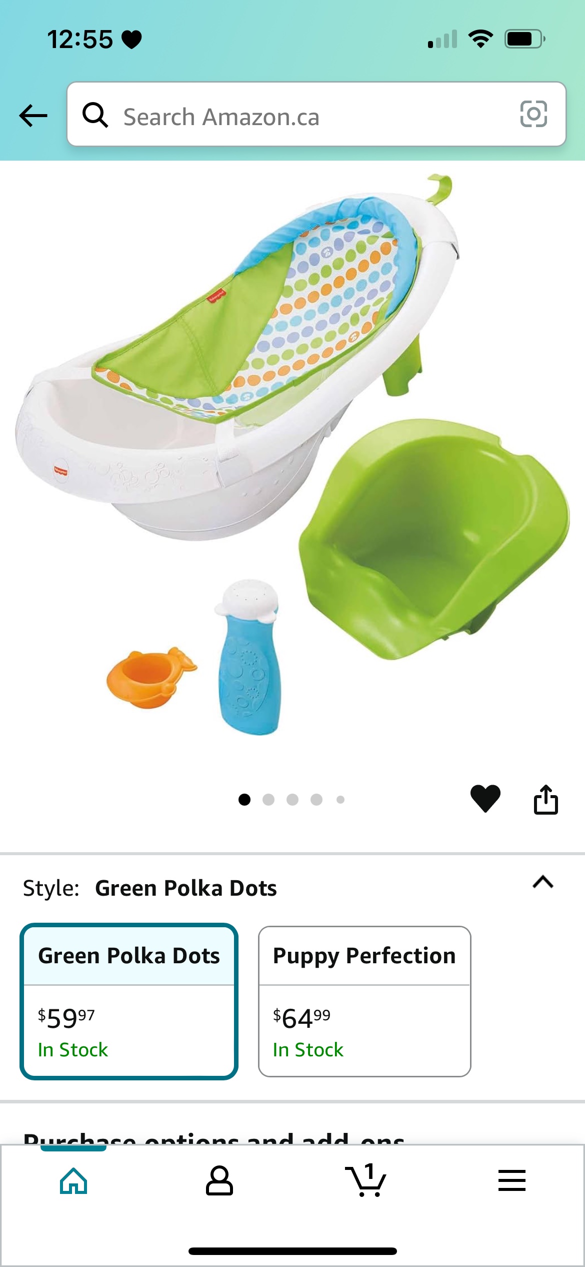 Fisher-Price Baby to Toddler Bath 4-in-1 Sling ‘n Seat Tub - photo 3