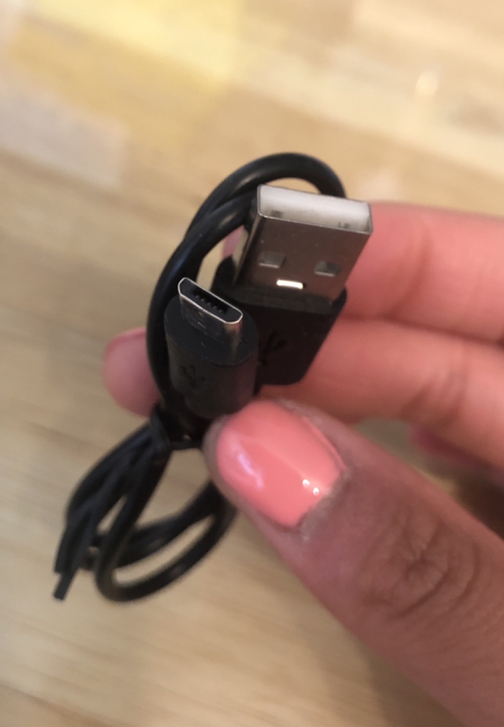 USB-A to Micro-B Cable - photo 2