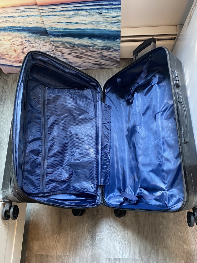 28 inch Black Hard-shell Suitcase - photo 3
