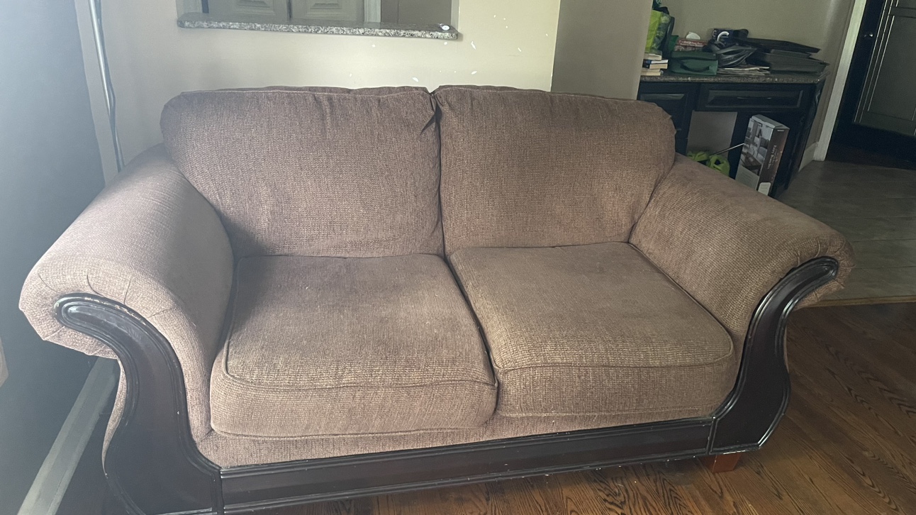 Love Seat and Sectional Sofa - photo 4
